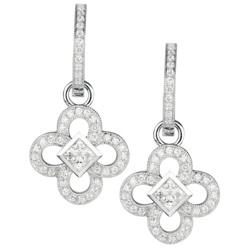Diamond Drop Earrings