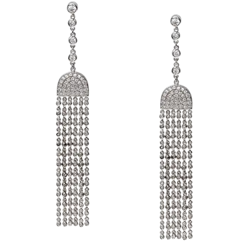 Diamond Chandelier Earrings