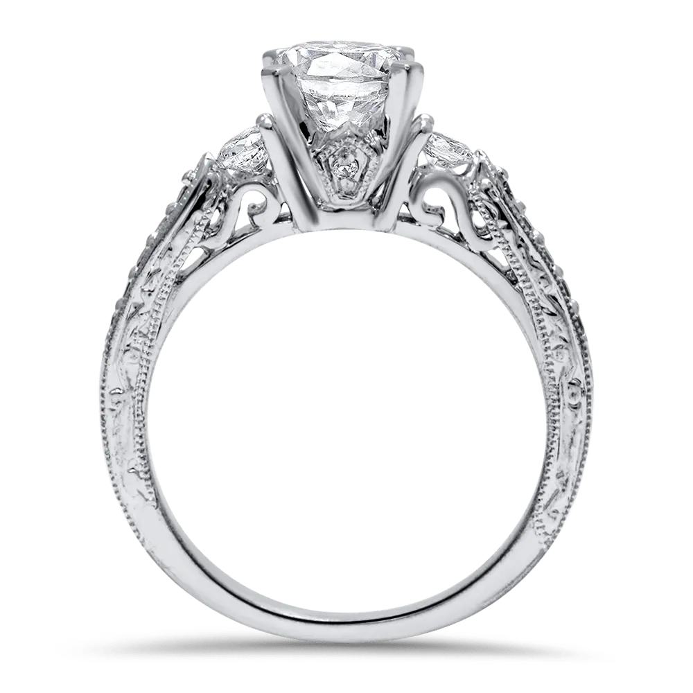 Antique 3-Stone Engagement Ring