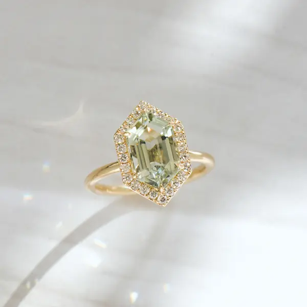 Dutch Marquise Engagement Ring With Halo