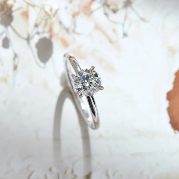 4-Prong Classic Solitaire Engagement Ring