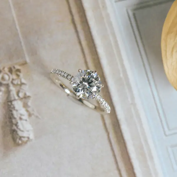 6-Prong Round Classic Solitaire Engagement Ring
