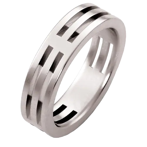 Ribbed Men’s Ring