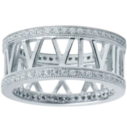 Roman Numeral Ring