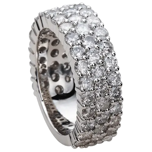 Claw-Set Diamond Ring