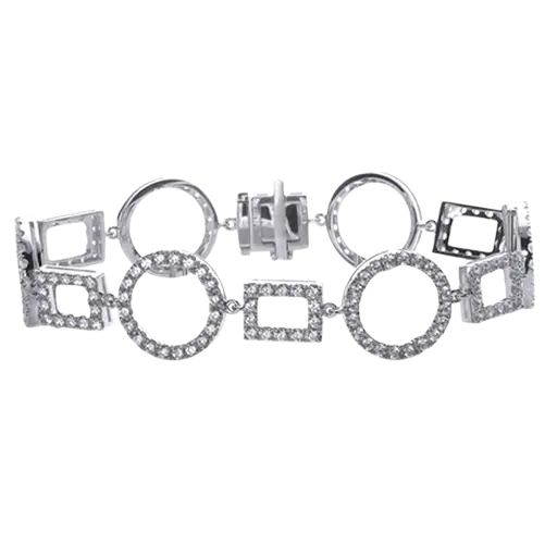 Circle Diamond Bracelet