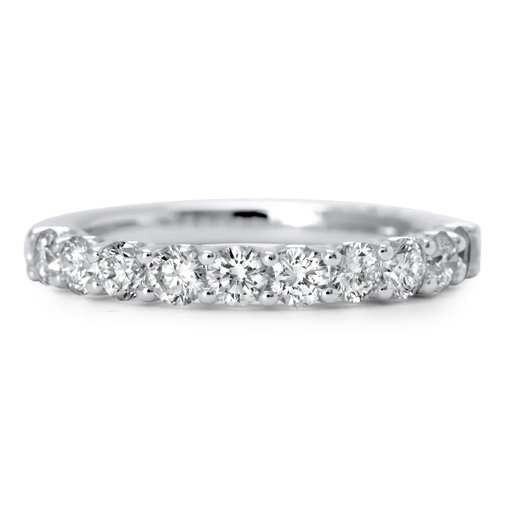Shared Prongs Diamond Ring