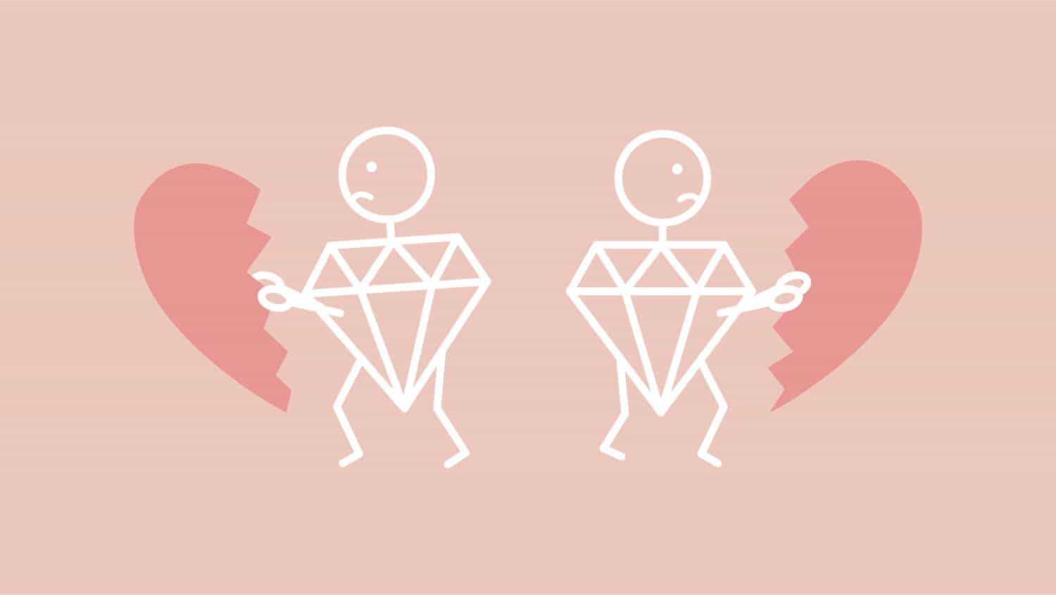 breakup diamonds