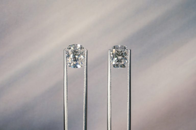 moissanite vs lab grown diamond