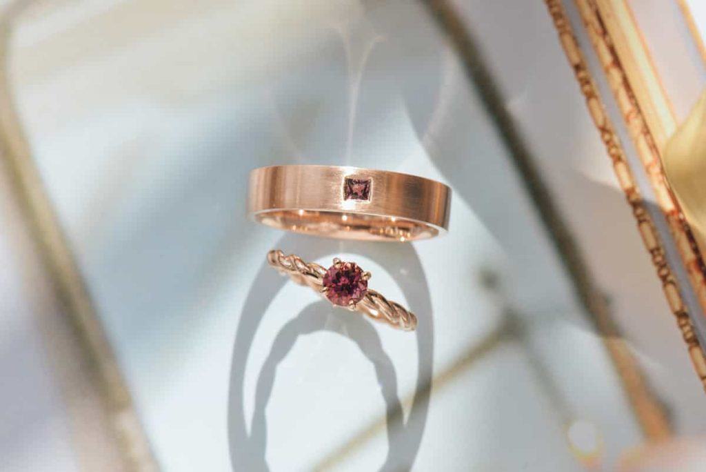 pink engagement rings