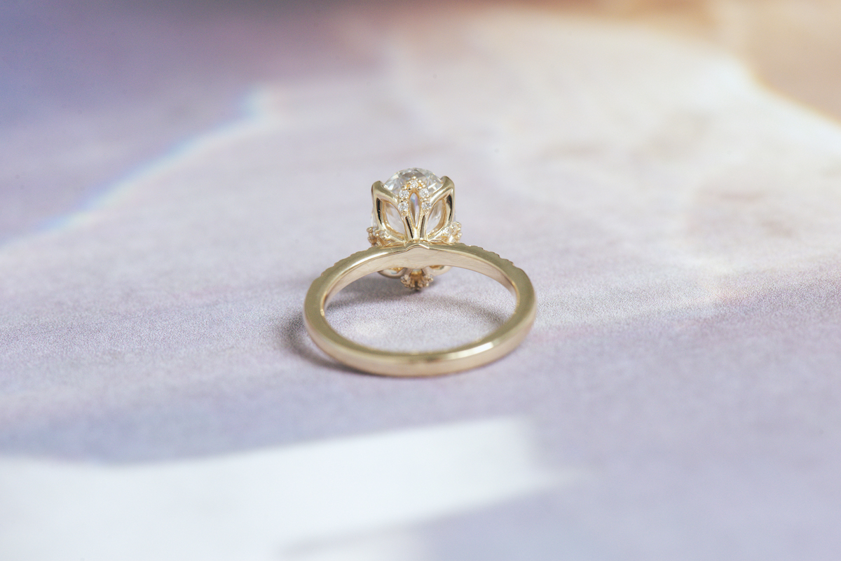 Floral Engagement Rings
