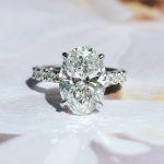 Final masterpiece of a custom engagement ring